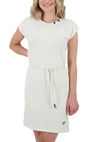 Alife and Kickin damska sukienka EllenAK Z sukienka damska sukienka na czas wolny, letnia sukienka XS-XXXL, morski melanż, L, Teal Melange, L