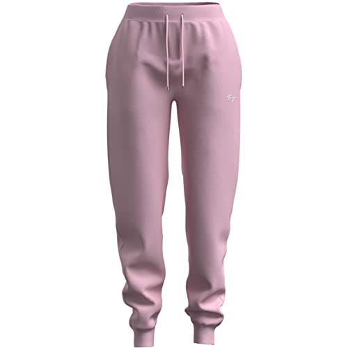 HUGO Spodnie damskie Easy Jogger, Jasny/pastelowy różowy682, XL