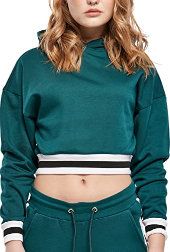 Urban Classics Damska bluza z kapturem Ladies Short College, Jasper., XL