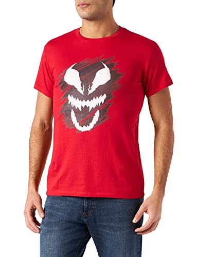 Marvel Męski T-shirt, czerwony, S