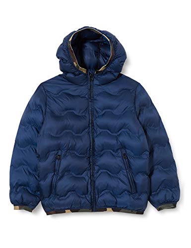United Colors of Benetton Giubbotto kurtka chłopięca, Peacoat 252, XS