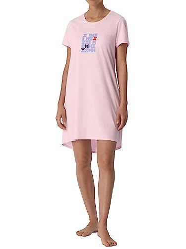 Schiesser Damska Koszulka z Rękawem 1/2, 85 Cm Koszula Nocna, Różowa, 34, Rosa