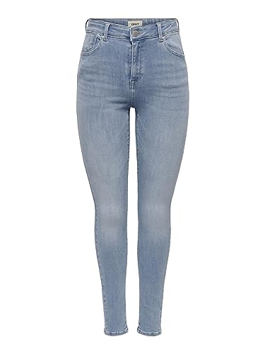 ONLY Damskie spodnie dżinsowe ONLPOWER MID Push UP SK DNM AZG944 NOOS, Special Bright Blue Denim, XXSW / 30 l, Special Bright Blue Denim, XXS x 30L