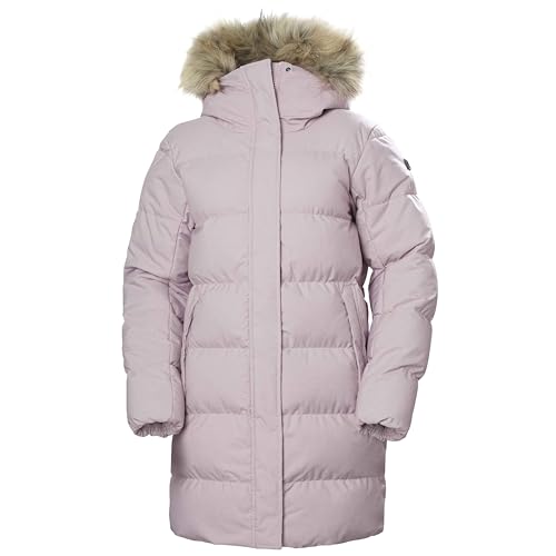 Helly-Hansen damska kurtka z kwiatowym puchatym parkiem, 692 Dusty Syrin, S