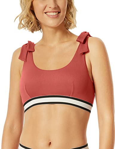 Schiesser Biustonosz damski top bikini, Terracotta, S