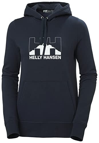 Helly Hansen Damska bluza z kapturem Nord Graphic, 599 Navy, M