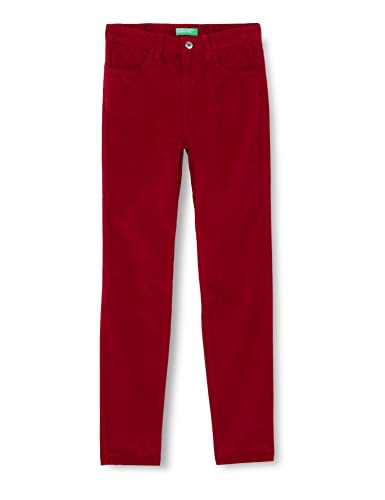United Colors of Benetton Spodnie damskie 4ah7573y4 spodnie, czerwony kardynał 38p, 10
