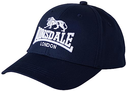 Lonsdale czapka salford, granatowy/biały, jeden rozmiar, 114961