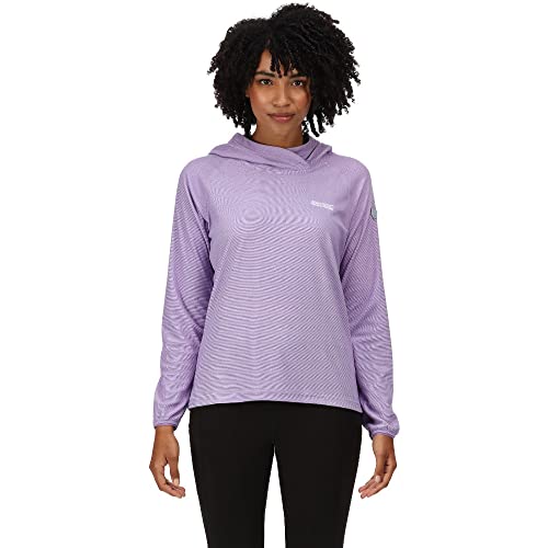 Regatta Damska bluza z kapturem WMNS Montes, jasny ametyst/biały, 10