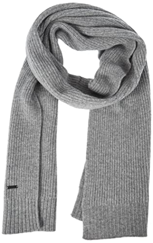 Daniel Hechter Męski szalik Knit Scarf, szary, normalny