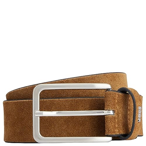 BOSS Pasek męski, Dark Brown202, 90