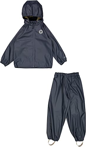 Wheat Charlie Rain Pants zestaw przeciwdeszczowy dla dzieci, uniseks, niebieski (Ink), 3 Lat