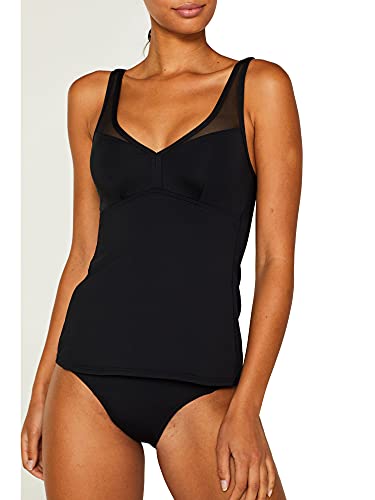 Esprit Mia Beach Shape Tankini damski top, czarny (czarny 001), 36