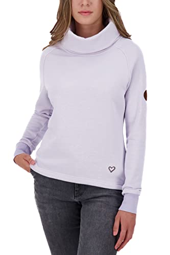 Alife and Kickin JanelleAK A bluza damska sweter ze stójką sweter XS-XXXL, orchid melanż, XXL, Orchidea melanż