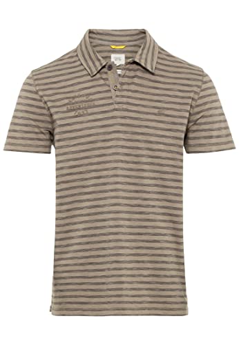 camel active Męski t-shirt 409965/1P57, khaki, XL, khaki, XL