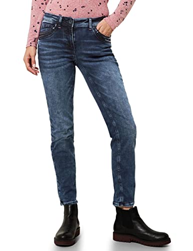 Cecil Damskie spodnie dżinsowe B375637, Blue Black, W27/L30, Blue Black, 27W / 30L