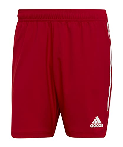 adidas, Condivo22, spodenki piłkarskie Team Power czerwony 2 / biały, rozmiar L, dla mężczyzn