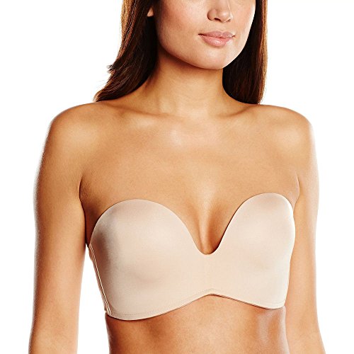 Wonderbra Damski biustonosz bez ramiączek, beżowy (kolor skóry)., 70H