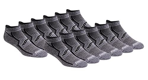 Saucony Męskie wielopak Bolt Performance Comfort Fit No-Show Skarpety