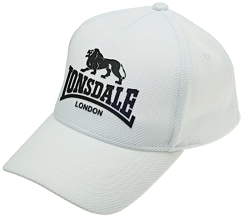 Lonsdale Czapka beckbury, biały/czarny, jeden rozmiar, 114965