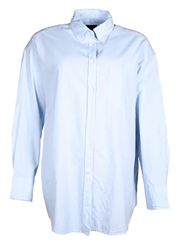 GANT Damska koszula Os Luxury Oxford Bd Shirt Lockeres, Muted Blue, 44