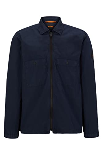 BOSS Męska koszula Lebold, Open Blue461, XL