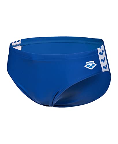 ARENA Męskie męskie majtki kąpielowe Icons Swim Briefs Solid (1 opakowanie), królewski błękit, 44