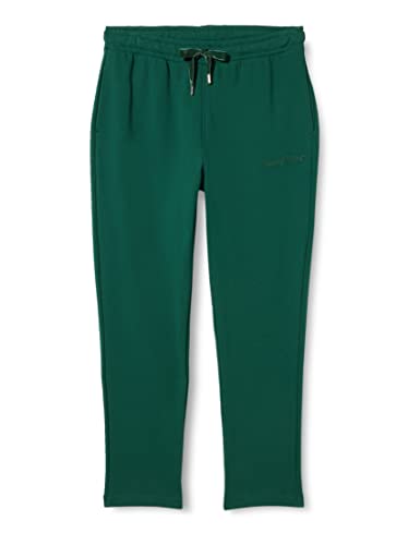 Tommy Hilfiger Damskie spodnie dresowe ze zwężanymi frotté VLVT Trim SWTPANTS Prep Green, M
