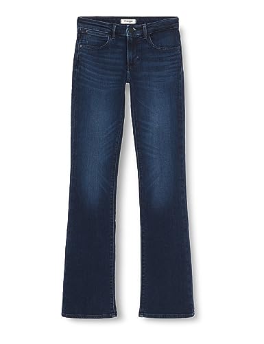 Wrangler Jeansy damskie typu bootcut, Klosz nocny, 31W / 32L