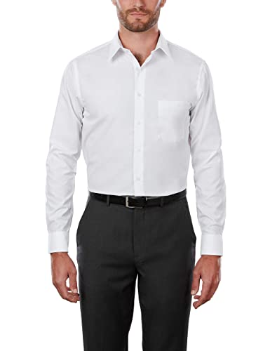 Van Heusen Koszula męska z dużą sukienką o wysokim kroju Poplin