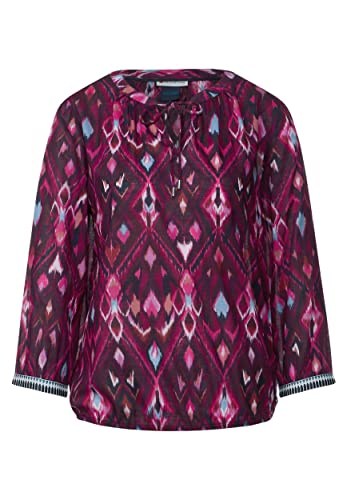 Street One Damska bluzka tunika, Tamed Berry, 38