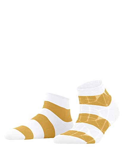 FALKE Kobiety Skarpety do trampek Hyper Pop W SN Zrównoważona Bawełna krótkie z wzorem 1 Para, Biały (White 2000), 39-42