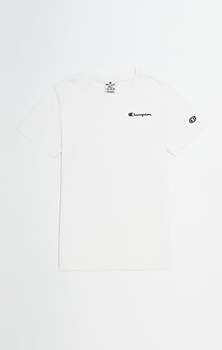 Champion Legacy American Classics W-Script Logo Light Cotton Jersey S-s Regular Crewneck Koszulka damska, Off White, S