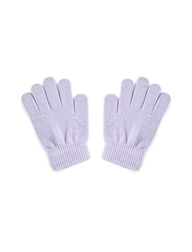 Koton Dziewczęce prążkowane rękawiczki, Lilac (353), jeden rozmiar