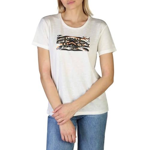 Pepe Jeans Koszulka damska Caitlin, Biały (biały), L