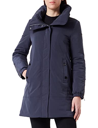 Geox Kurtka damska w kratkę, czarna IRIS, 40 (DE)