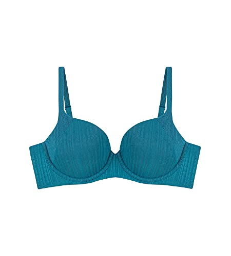 Triumph Women's Body Make-up Patchwork WP EX biustonosz, niebieski koralowy, 90B