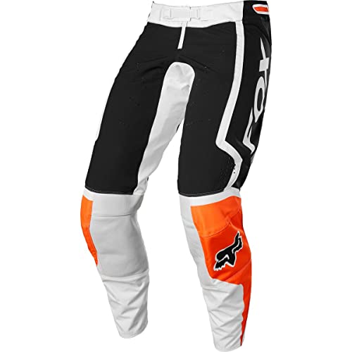 Fox Racing Męskie spodnie motocrossowe 360 DVDE, czarne/białe/pomarańczowe, 38