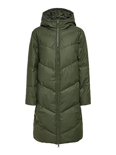 JdY Damski płaszcz pikowany Jdyulrikka Water Rep Puffa OTW Noos, FOREST NIGHT, M