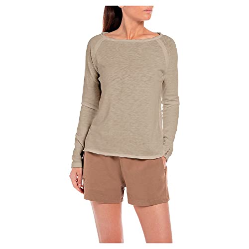 Replay T-shirt damski, 893 piaskowy, XL