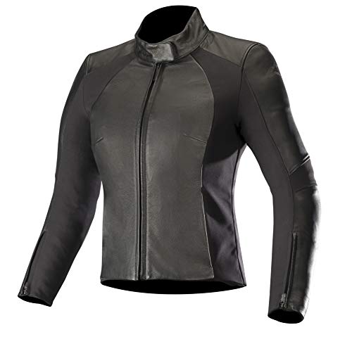 Kurtka motocyklowa Alpinestars Vika V2 Womens Leather Jacket czarna, 40