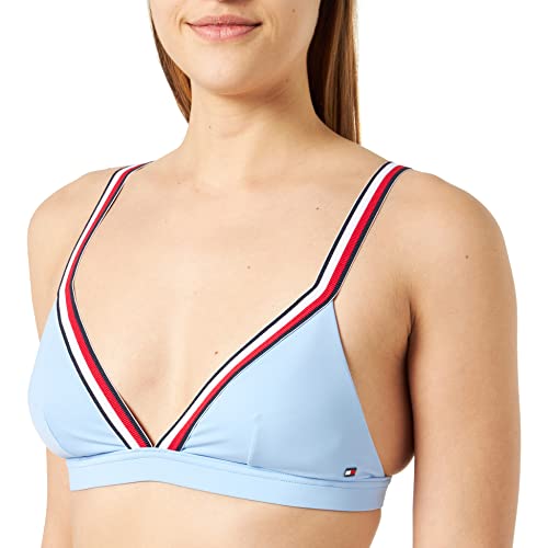 Tommy Hilfiger Damskie trójkątne biustonosze RP, błękitne, S, Błękitny statek, S