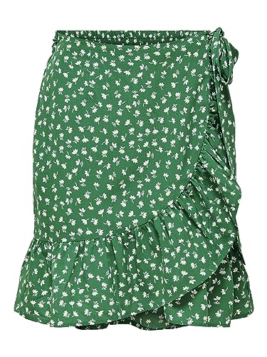 ONLY Damska spódnica Onlolivia Wrap WVN Noos Rock, Verdant Green, S
