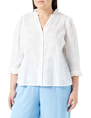 VERO MODA CURVE Koszula damska, Snow White, 44