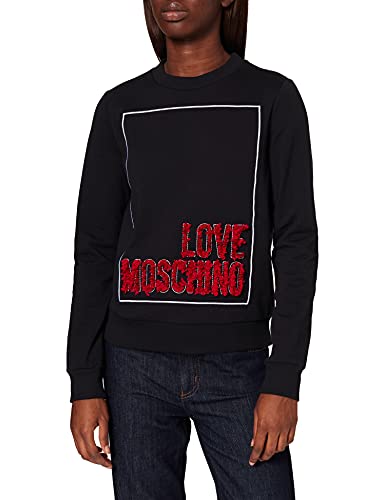 Love Moschino Koszulka damska, Czarny, 46