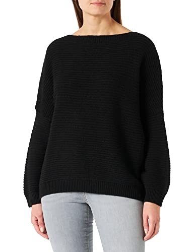 United Colors of Benetton Koszulka damska G/C M/L 114ud103i sweter, czarna 700, S