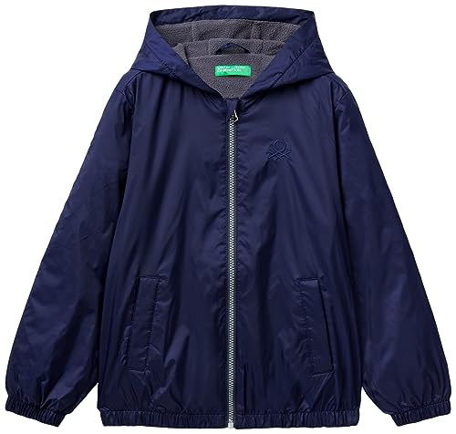 United Colors of Benetton Kurtka Dla dzieci i młodzieży, Blu Scuro 252, L
