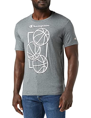 Champion Graphic Shop Basket Koszulka męska, Ciemny grafitowy, S