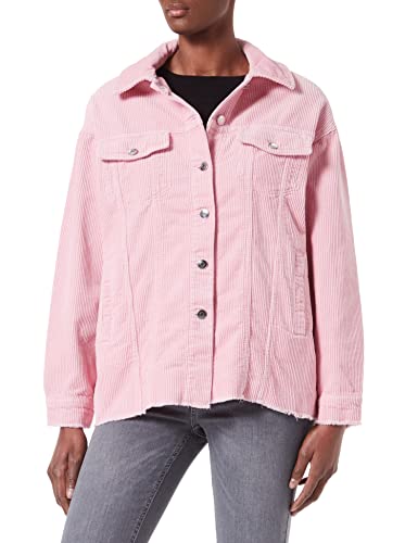 ONLY Onlbitten Cord Shacket Pnt Noos Kurtka Kobiety,Bleached Mauve,XL