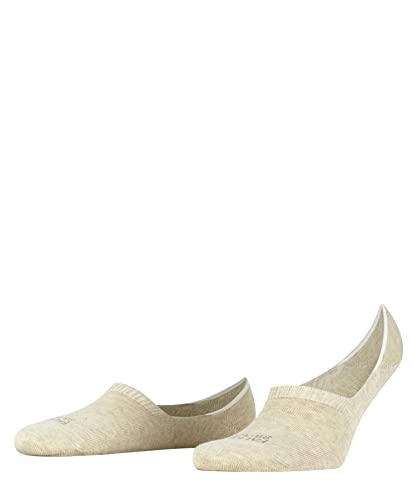 FALKE Mężczyźni Stopki Step High Cut M IN Zrównoważona Bawełna niewidoczne jednokolorowe 1 Para, Beżowy (Sand Melange 4650), 39-42